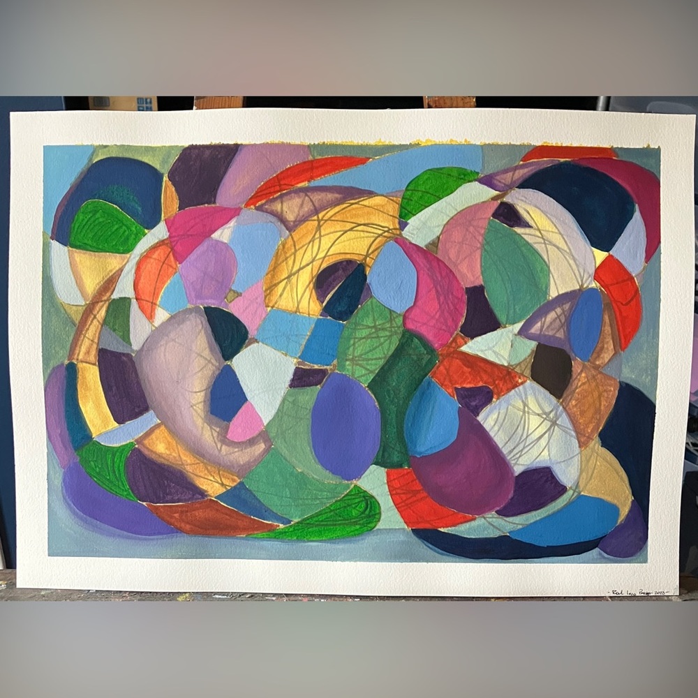 Original Watercolor Artwork (18x20 Inches)